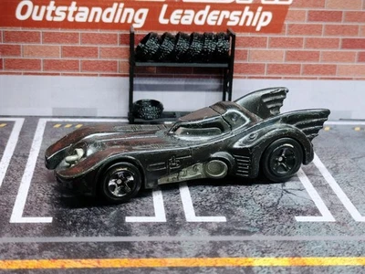 Hot Wheels DC Comics Batmobile Diecast Black S12 - Image 1 of 4