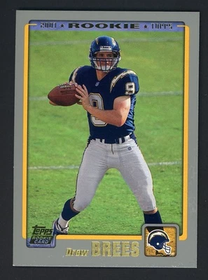 2001 Topps #328 Drew Brees Los Angeles Chargers RC Rookie - Image 1 of 2