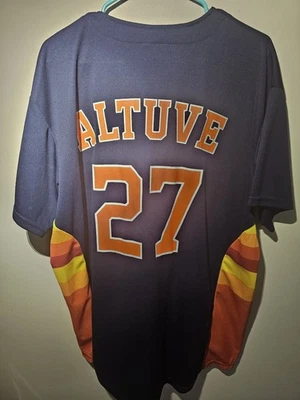 MLB SGA Houston Astros Jose Altuve #27 Jersey Sz XL - Image 1 of 4