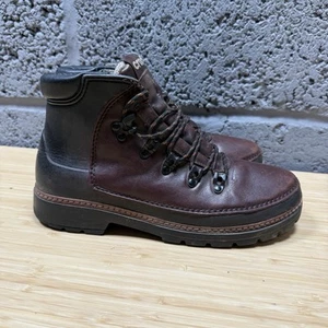 Stivali Crocs uomo UK 8 US 9 marrone calzolaio escursionismo pelle chukka pile 12577 - Foto 1 di 22