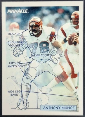 1991 Pinnacle Anthony Munoz #357 - Image 1 of 3