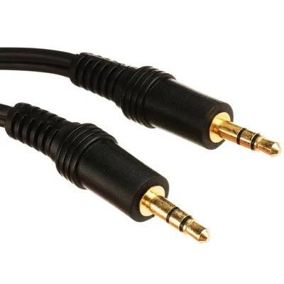 High Quality 3.5mm Jack Male to Male Aux Audio Stereo Cable Lead 1m 2m 3m 5m 10m - Image 1 of 3