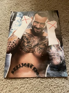 Vintage CM PUNK WWE Wrestling Pinup Photo Magazine Clipping 2011 AEW - Bild 1 von 1