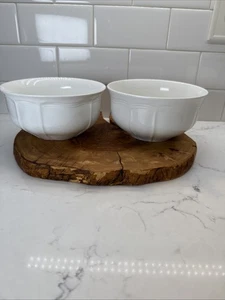 Mikasa Antik Weiß Bone China Suppe Müslischalen 6 1/4" 2er Set - Bild 1 von 10