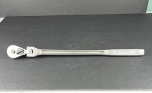 Vintage Craftsman 1/2" Drive Flex Head Ratchet -VVH- 44984 Quick Release - Picture 1 of 17