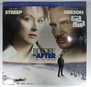 Before and After Laserdisc w/ Meryl Streep, Liam Neeson, Edward Furlong - Picture 1 of 3