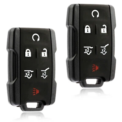2 Remote Key Fob for 2015 2016 2017 2018 2019 2020 Chevrolet Tahoe M3N-32337100 - Image 1 of 4