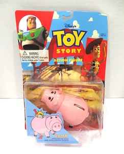 Vintage 1995 Pixar Disney Toy Story HAMM with Pop Up Coin Action Figure NEW! - Picture 1 of 7