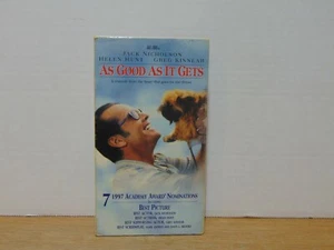 As Good As It Gets Jack Nicholson Helen Hunt VHS Pre-Owned PG-13 (1) - Picture 1 of 5