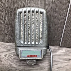 Vintage 1960's Radio Shack Economy King Deluxe Crystal Microphone - Picture 1 of 10