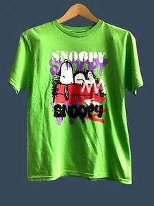 PEANUTS- KIDS GRAPHIC TSHIRT LARGE -100% COTTON- NWT - Picture 1 of 6