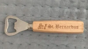 St. Bernardus Wooden Handle Le Fermoir Bottle Opener Belgium - Picture 1 of 9