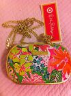 Lilly Pulitzer For Target Embroidered Clutch,  Nosie Posey, Nwt