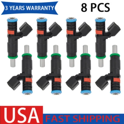 Set of 8 Fuel Injector 68170238AB For Jeep Grand Cherokee 6.2L V8 2018 2019 2020 - Image 1 of 4