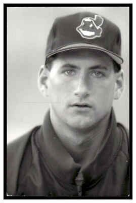 Postal de béisbol vintage de Charles Nagy (1990) Cleveland Indians Rd5 Foto 1 de 2