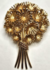 Vintage Christian Dior By GROSSE 1959 Germany Signed Floral Bouquet Brooch