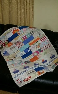 Handmade Patchwork baby  Cot, Crib, Lap quilt,  throw. - Picture 1 of 3