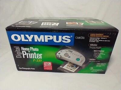 OLYMPUS P-330 DIGITAL DIE SUBLIMATION PHOTO PRINTER NEW - Image 1 of 4