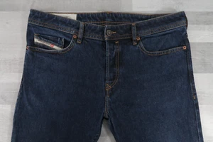Pantalones de mezclilla para hombre Diesel BUSTER elásticos regulares ajustados azules cónicos W36 L27 lavado 009HF - Imagen 1 de 16