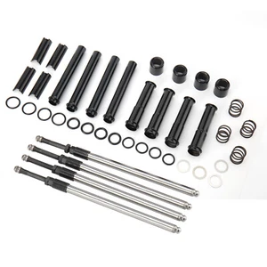 Harley M8 Softail Touring FLHT Kit de tubo y cubierta de varilla de empuje ajustable 2014-up - Imagen 1 de 7