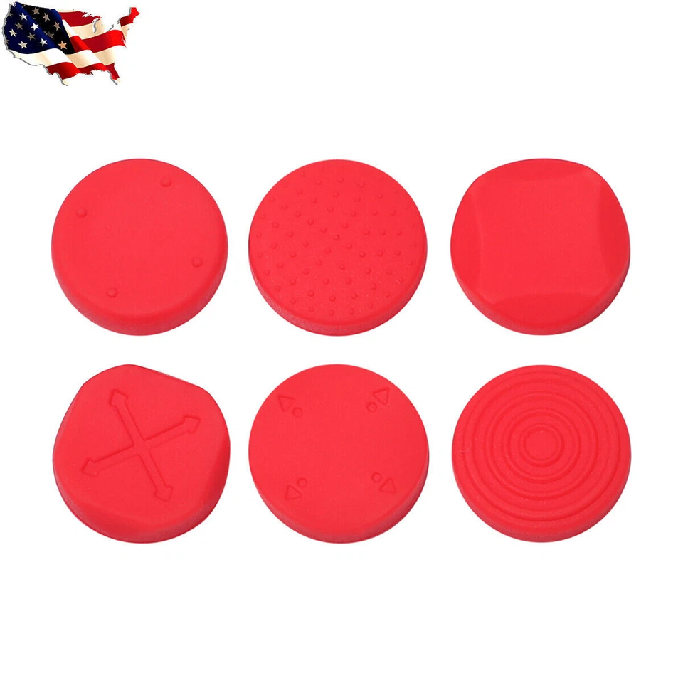 6x Cubierta de tapa de silicona con agarre de joystick analógico para PS Vita PSV 1000 2000 Foto 1 de 4