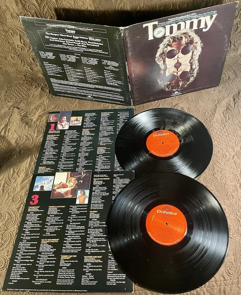 Tommy The Movie Original Soundtrack Double LP Vinyl Record Polydor PD2-9502 1975 Foto 1 de 4