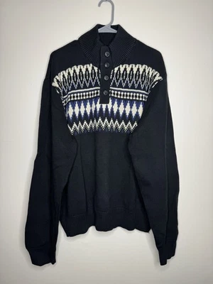 Suéter American Living Para Hombres 2XL Nórdico FairIsle Copo de Nieve Vacaciones Invierno Nuevo con Etiquetas Foto 1 de 4