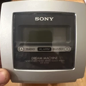 Sony Dream Machine ICF-C113 Reloj Despertador/Radio/TV/Clima 4 Bandas Reloj Radio - Imagen 1 de 7