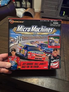 ¡NUEVO! Juego Micro Machines Jeff Gordon/Dale Jarrett Race For The Finish NASCAR - Imagen 1 de 10