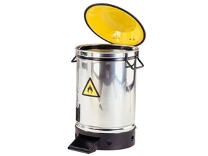 Sammelbehälter, Sicherheitsbehälter, Entsorgungsbehälter, asecos, Treteimer - Bild 1 von 1