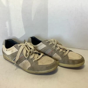 Men's HH Helly Hansen Faerder Seilasen Collab Sailing Shoes Size 12 White/Gray - Picture 1 of 11