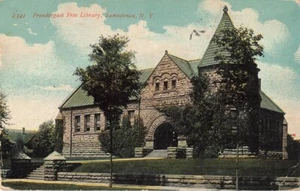 Postkarte Prendergast Free Library Jamestown New York NY DB 1913 - Bild 1 von 2