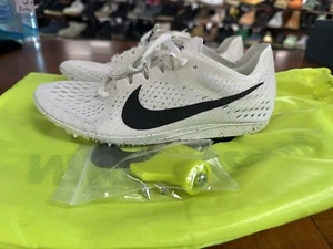 Size 8.5 Men's NIKE Zoom Matumbo 3  Track & Field Spikes White 835995-001 NEW - Picture 1 of 7