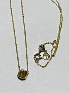 Gorjana Olivia Charm Adjustable Goldtone Necklace 17” - Picture 1 of 6