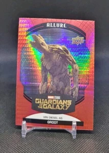 VIN DIESEL AS GROOT 2022 Upper Deck Marvel Allure Red Prism #32 - Picture 1 of 2