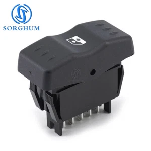 1pcs Power Window Regulator Switch 6001546816 For Dacia Renault LOGAN 5pins - Imagen 1 de 8