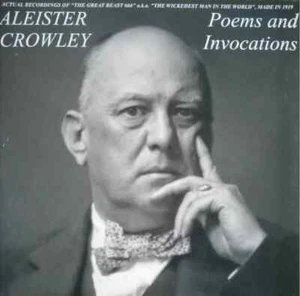 Aleister Crowley Poems And Invocations LP TPOS w/ bonus remixes by Malcolm Tent - Foto 1 di 1