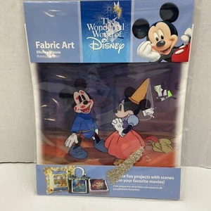 Maravilloso sastre valiente sastre pequeño valiente del arte de la tela del mundo de Disney Mickey Mouse - Imagen 1 de 4