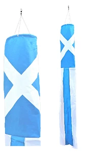 Calcetines de viento de nailon con bandera de Escocia de 5' - Imagen 1 de 5