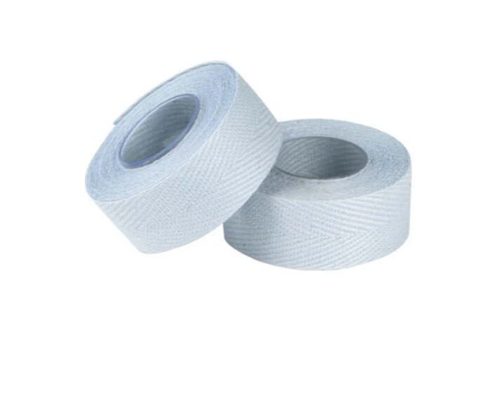 2 WHITE Cotton Handlebar Tape VELOX TRESSOSTAR RETRO VINTAGE EROICA sticky back - Image 1 of 1