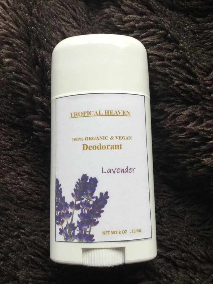 All Natural Organic VEGAN Deodorant Lavender Scented - WORKS! (with Shea Butter) - Image 1 of 1