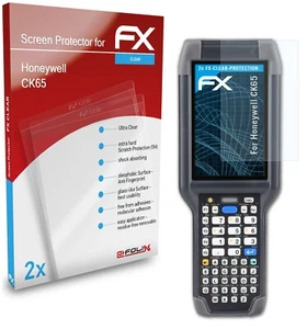 atFoliX 2x Película Protectora para Honeywell CK65 transparente - Imagen 1 de 9