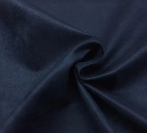 BALLARD DESIGNS MICROFIBER INDIGO BLUE SUEDE TYPE FURNITURE FABRIC BY YARD 56" W - Picture 1 of 3