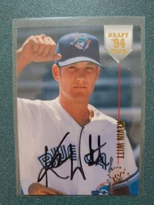 1994 Topps Stadium Club Kevin Witt Signed Card - Blue Jays - COA - Picture 1 of 2