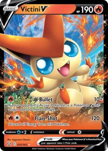 Pokemon TCG Victini V 21/163 ENG EXC/NM Battle Styles Stili di Lotta - Imagen 1 de 1