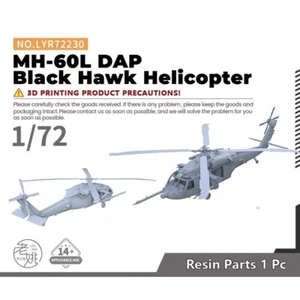 Yao's Studio LYR72230 V2.0 1/72 MH-60L DAP Black Hawk Helicopter Metal Propeller - Picture 1 of 4
