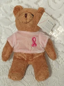 Avon Brustkrebs Kreuzzug Stofftier Teddybär Spielzeug tblbd1 - Bild 1 von 12
