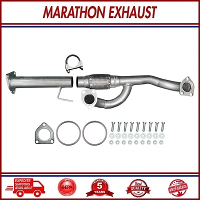 Front Flex Pipe For 07-13 Acura MDX|10-13 Acura ZDX|09-15 Honda Pilot 3.5L|3.7L - Image 1 of 4