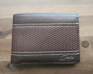 Jeetz collection Leather hand crafted Brown Credit Card/ID Wallet - Picture 1 of 5