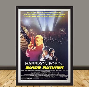 Manifesto 2F Big Vintage Poster Blade Runner Harrison Ford - Ridley Scott - Imagen 1 de 1